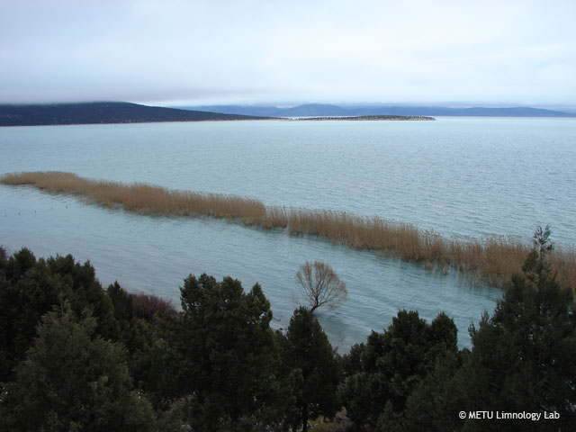 Lake Beysehir mountains